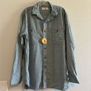 DuckHead Mens Shirt Button Down size Large